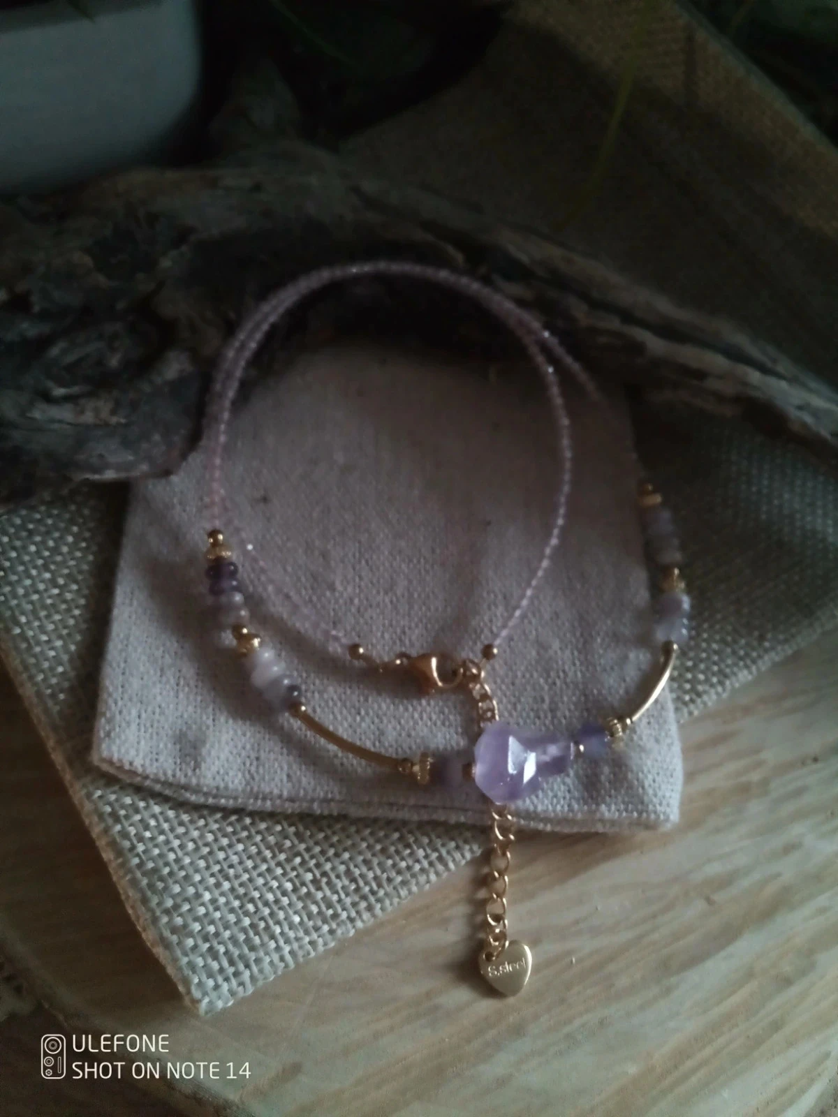 Collier pierres naturelles d'améthyste 💜. – photo 3